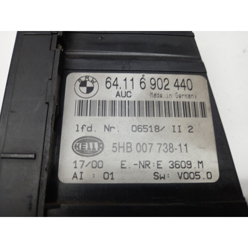 MANDO CALEFACCION / AIRE ACONDICIONADO 64116902440  - imagen 3