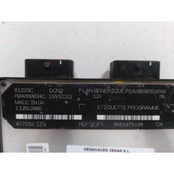 CENTRALITA MOTOR UCE 81223C 9661879180 