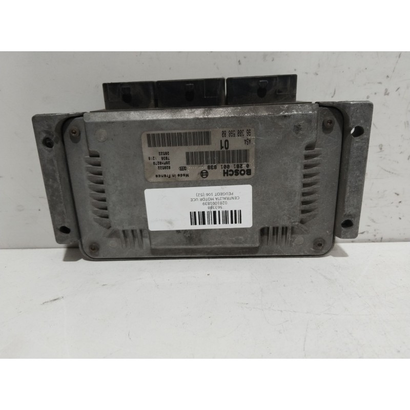 CENTRALITA MOTOR UCE 0281001839 9630059880 - imagen 4