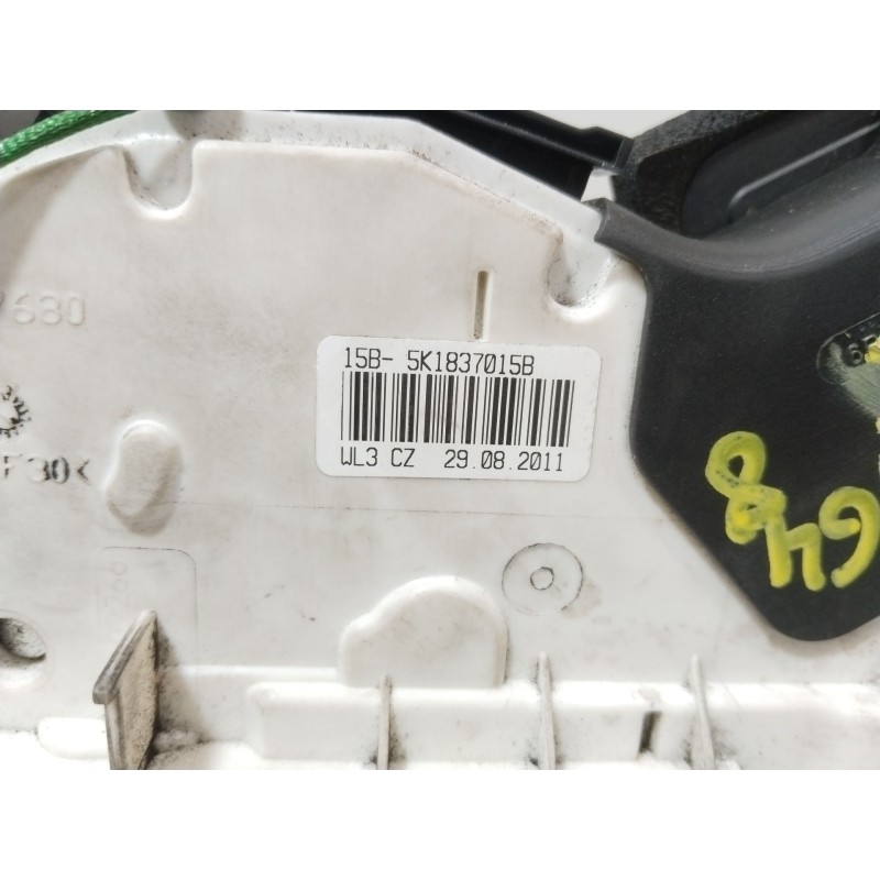 CERRADURA PUERTA DELANTERA IZQUIERDA 5K1837015H  - imagen 3