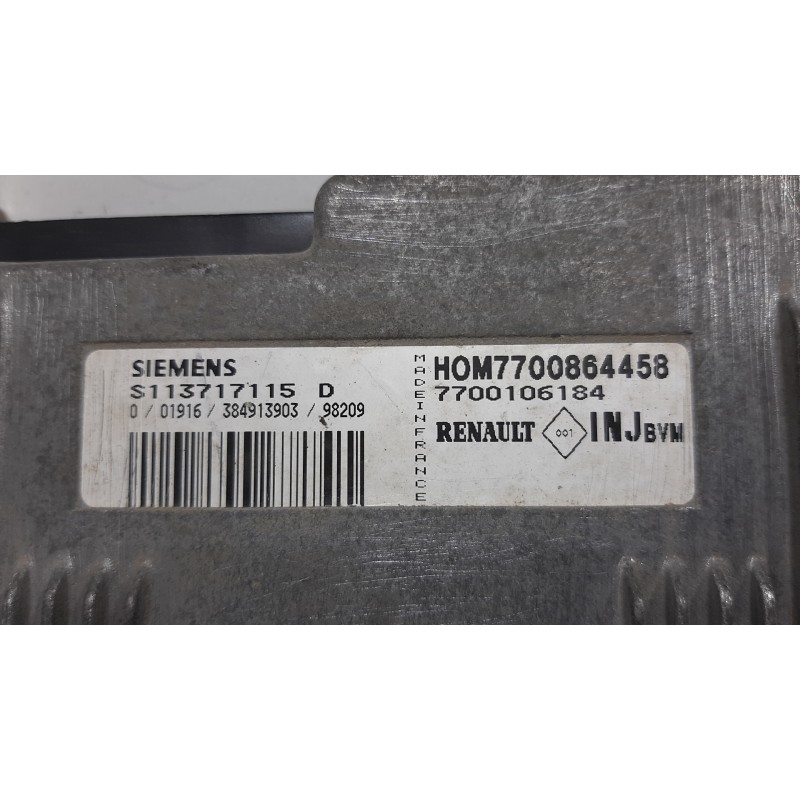 CENTRALITA MOTOR UCE S113717115D 7700864458  - imagen 2