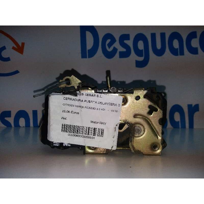 CERRADURA PUERTA DELANTERA DERECHA  - imagen 3