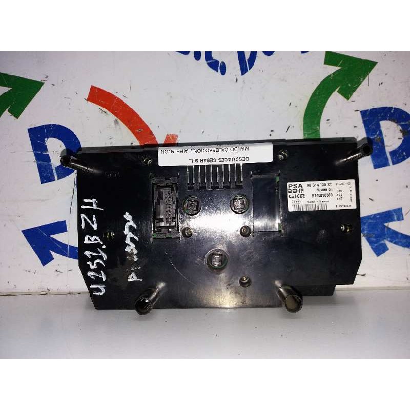 MANDO CALEFACCION / AIRE ACONDICIONADO 96314105XT  - imagen 2