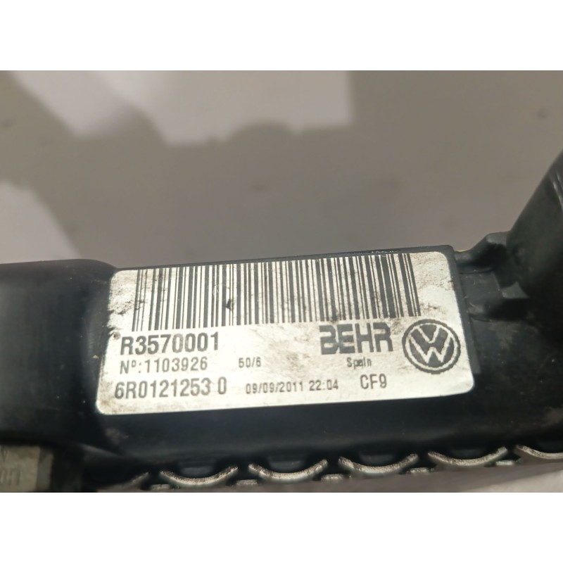 RADIADOR CALEFACCION / AIRE ACONDICIONADO 6R0121253  - imagen 4