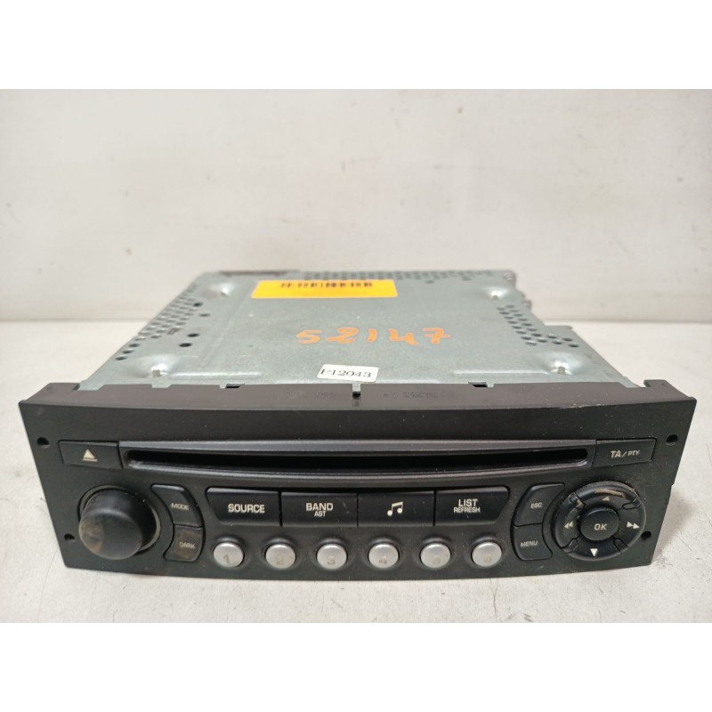 SISTEMA AUDIO / RADIO CD 96766518XT  - imagen 1