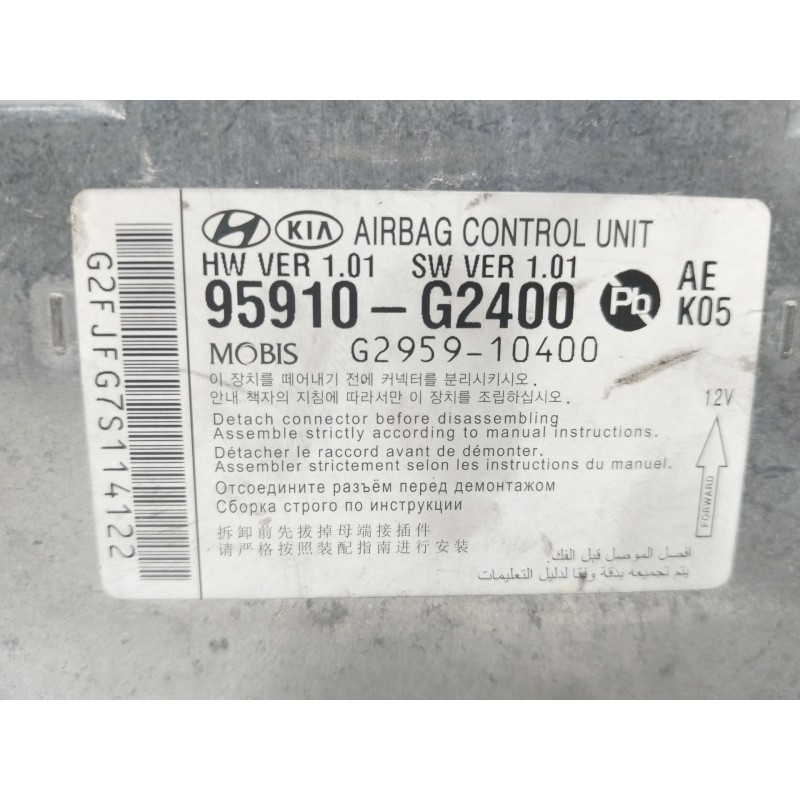 CENTRALITA AIRBAG 95910G2400 G295910400 - imagen 3