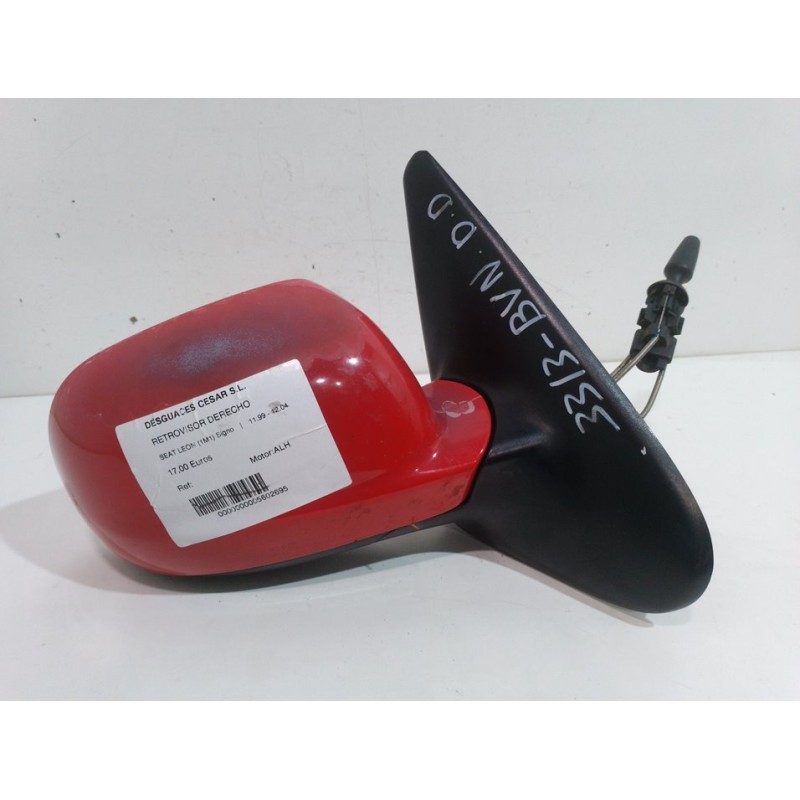 RETROVISOR DERECHO ROJO MANUAL - imagen 2
