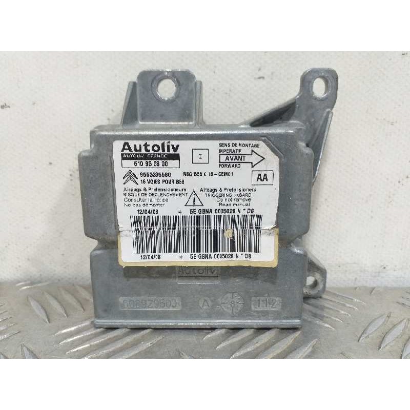 CENTRALITA AIRBAG 610955800 9665396680  - imagen 1