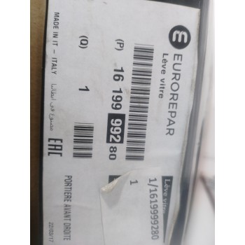 ELEVALUNAS DELANTERO DERECHO 1619999280  OEM 1619999280