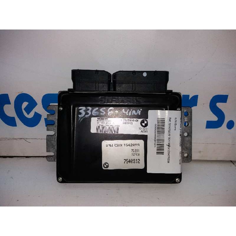 CENTRALITA MOTOR UCE 1214752761001 S118012001 S83293 - imagen 2