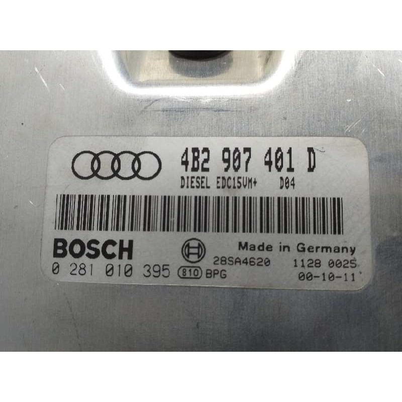 CENTRALITA MOTOR UCE 4B2907401D 0281010395  - imagen 2