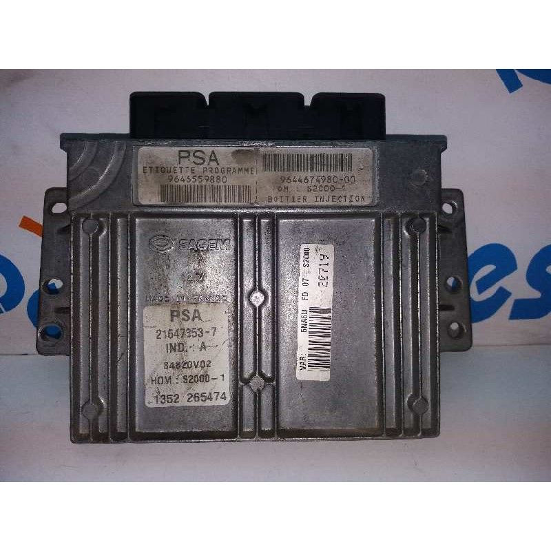 CENTRALITA MOTOR UCE 9646559880 9644674980  - imagen 1