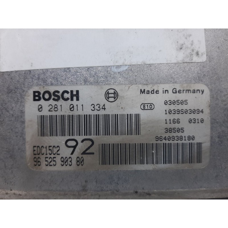 CENTRALITA MOTOR UCE 0281011334  - imagen 3