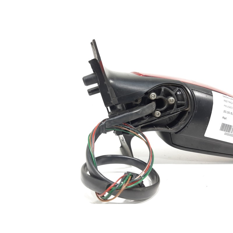 RETROVISOR IZQUIERDO GRANATE ELÉCTRICO - imagen 2