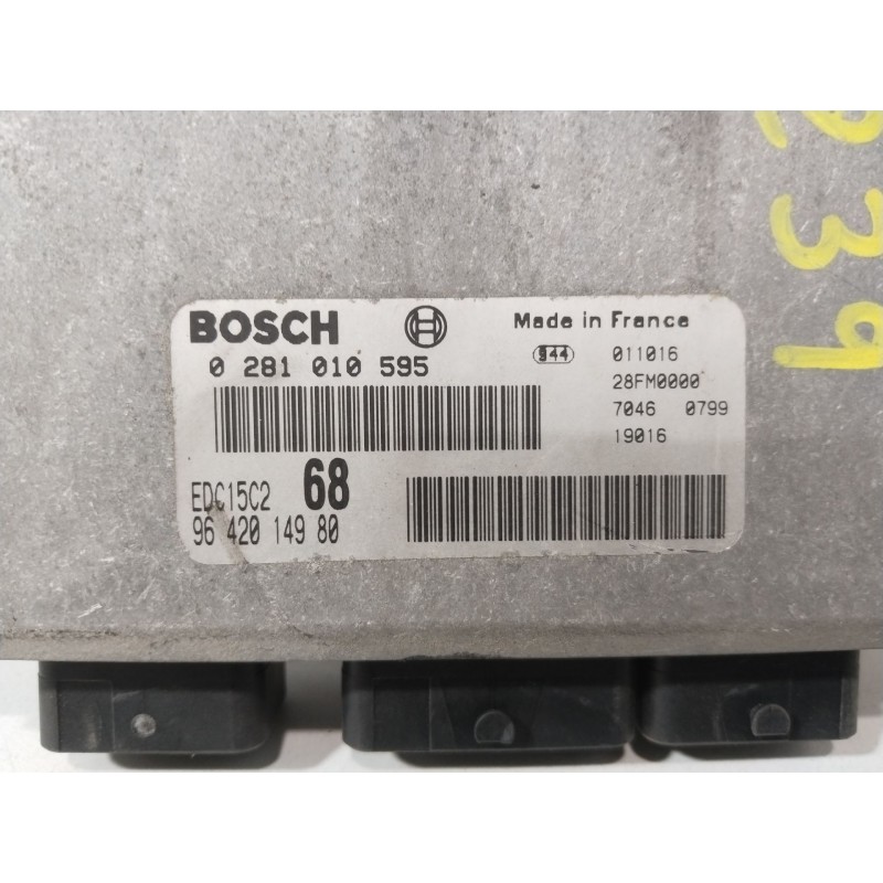 CENTRALITA MOTOR UCE 9642014980  - imagen 2