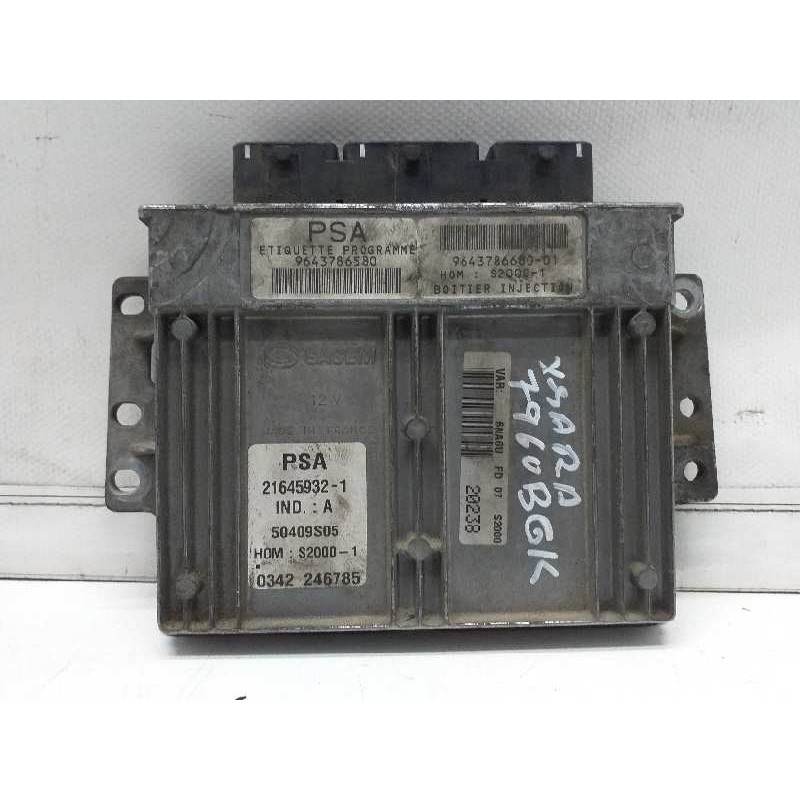 CENTRALITA MOTOR UCE 9643786580  - imagen 2