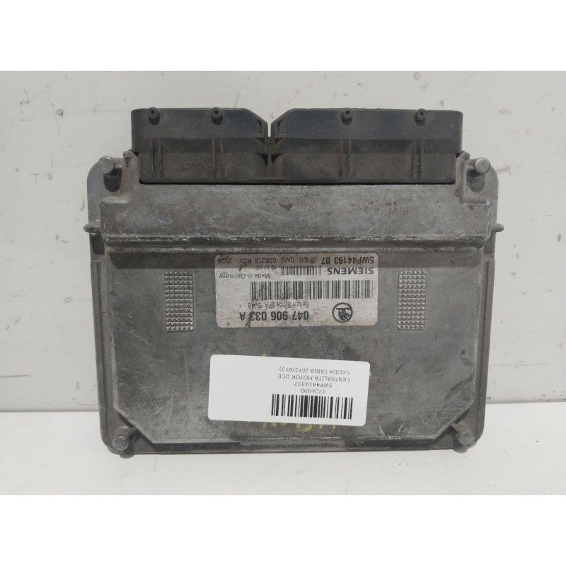 CENTRALITA MOTOR UCE 5WP4419307 047906033A - imagen 1