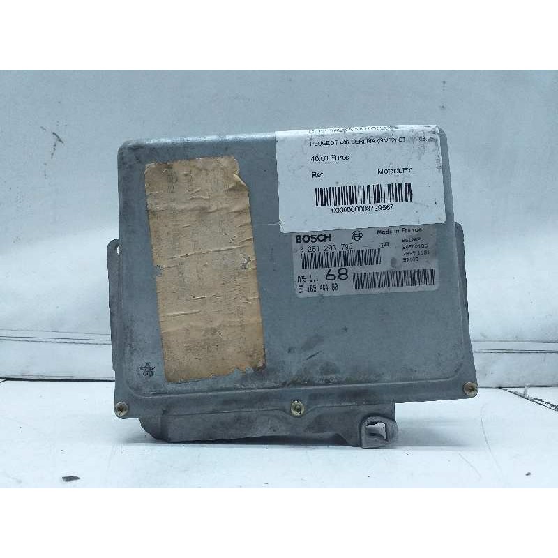 CENTRALITA MOTOR UCE 0261203795 9616546480  - imagen 2