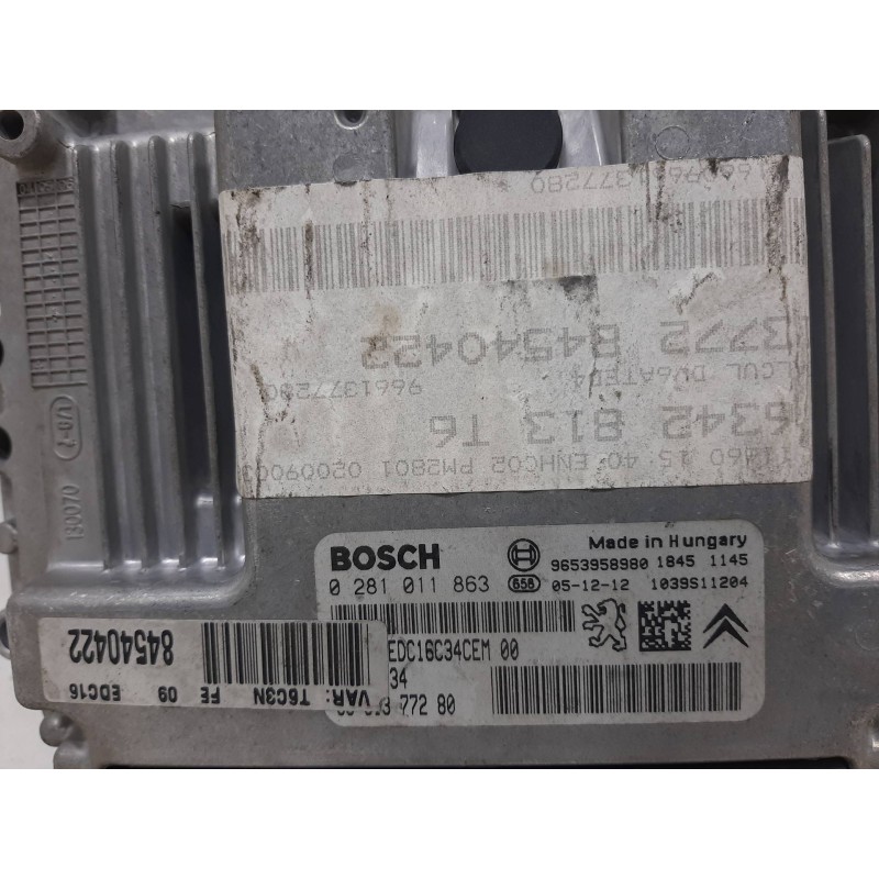 CENTRALITA MOTOR UCE 0281011863  - imagen 2