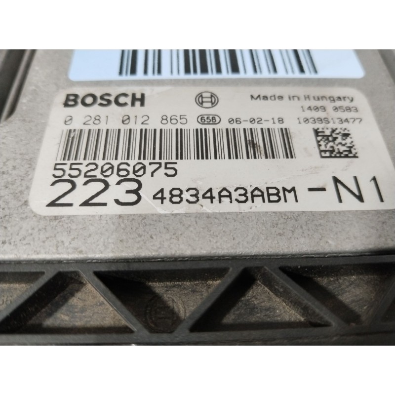 CENTRALITA MOTOR UCE 0281012865  - imagen 3