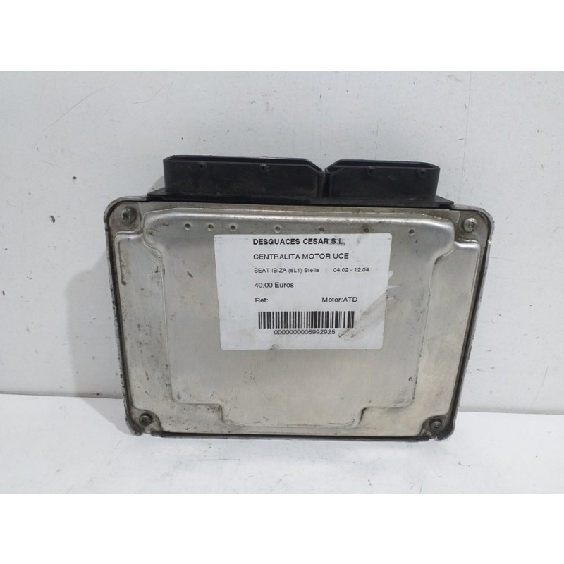CENTRALITA MOTOR UCE 0281011219 039906019KT  - imagen 2