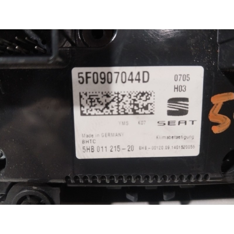 MANDO CALEFACCION / AIRE ACONDICIONADO 5F0907044D  - imagen 3