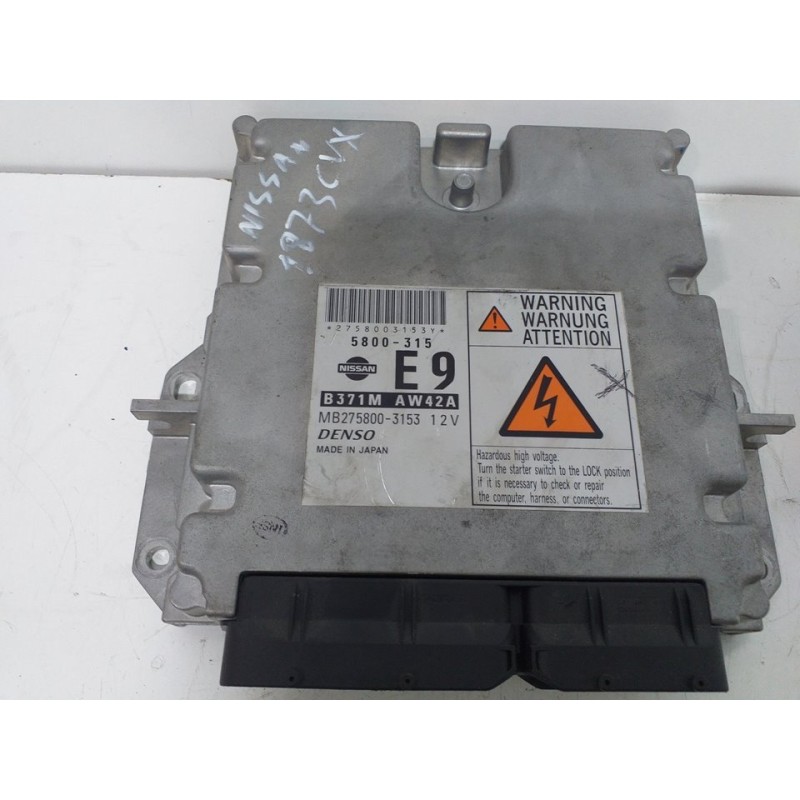 CENTRALITA MOTOR UCE 2758003153Y  - imagen 2