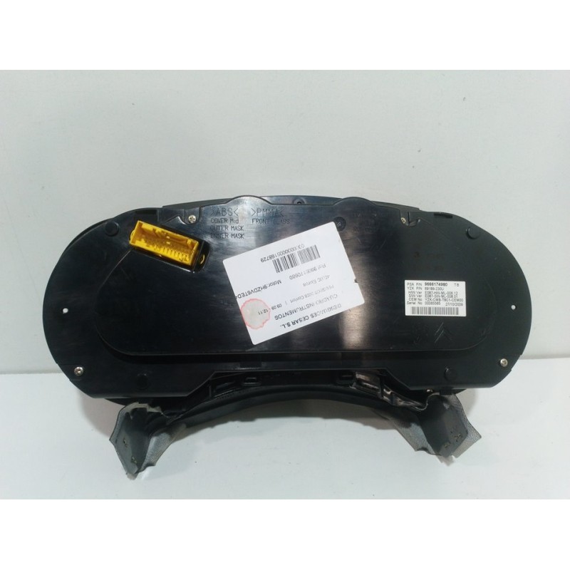CUADRO INSTRUMENTOS 9666174980  - imagen 3