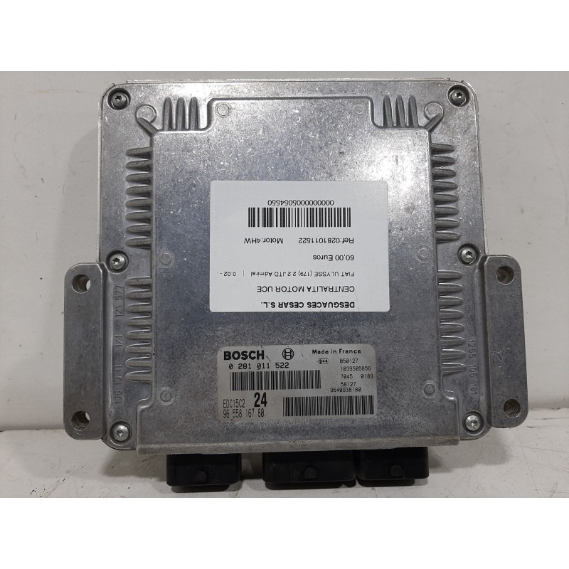CENTRALITA MOTOR UCE 0281011522 BOSCH - imagen 1