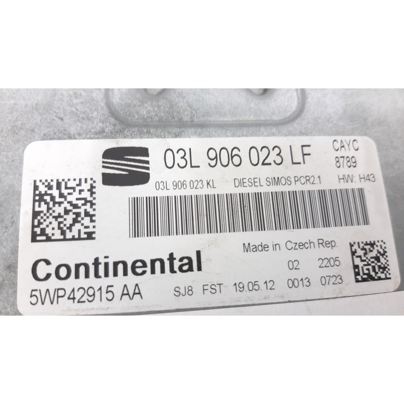 CENTRALITA MOTOR UCE 03L906023LF 5WP42915AA  - imagen 3