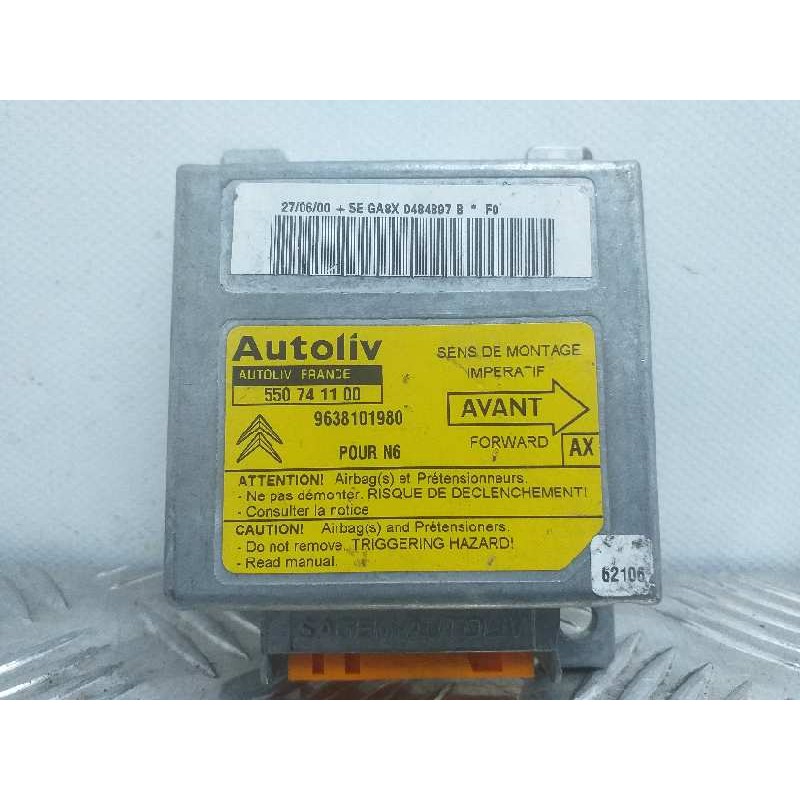 CENTRALITA AIRBAG 9638101980  - imagen 1