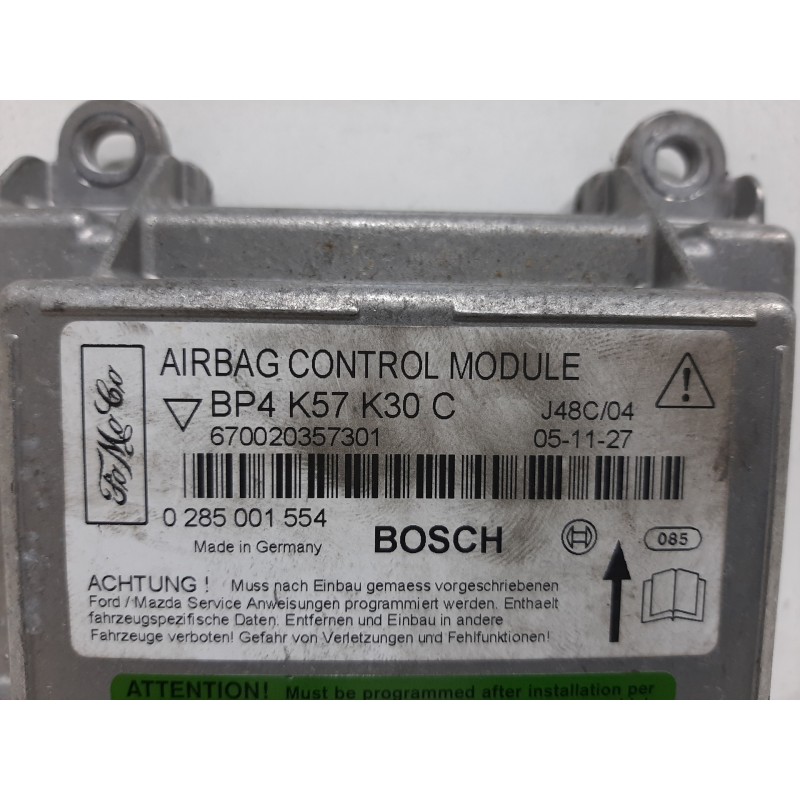 CENTRALITA AIRBAG BP4K57K30C 0285001554  - imagen 2