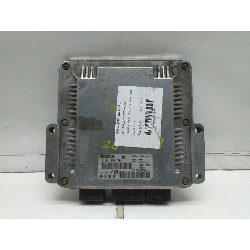 CENTRALITA MOTOR UCE 0281010594 9642013980  - imagen 2