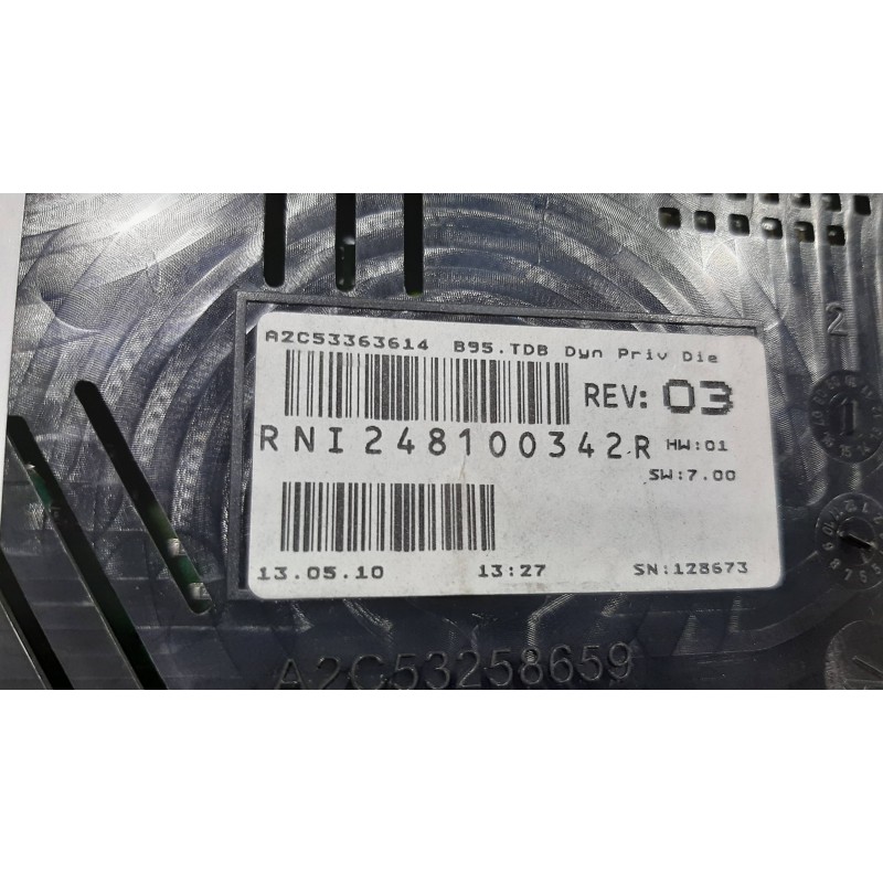 CUADRO INSTRUMENTOS 248107628R A2C53363614  - imagen 3