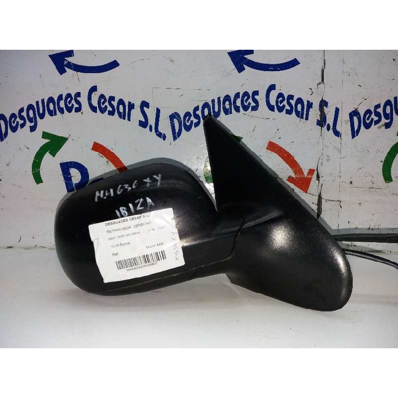RETROVISOR DERECHO MANUAL NEGRO - imagen 2