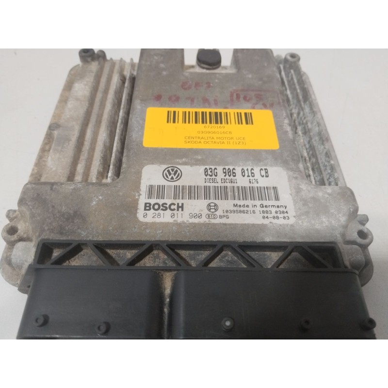 CENTRALITA MOTOR UCE 03G906016CB  - imagen 4
