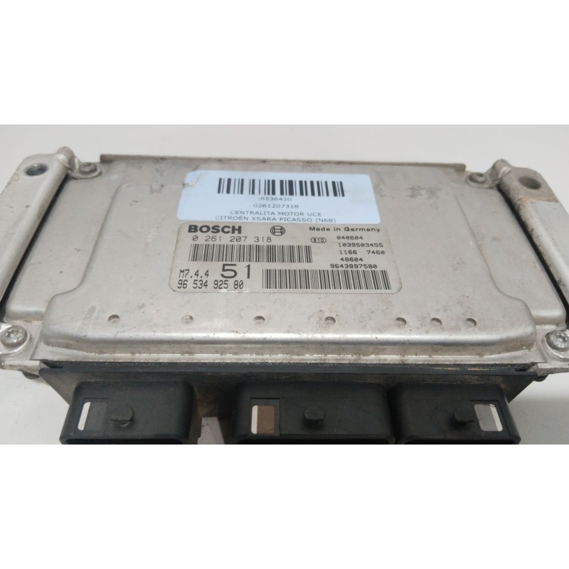 CENTRALITA MOTOR UCE 0261207318  - imagen 4