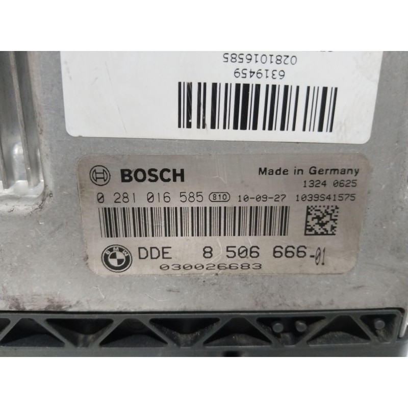 CENTRALITA MOTOR UCE 0281016585  - imagen 4