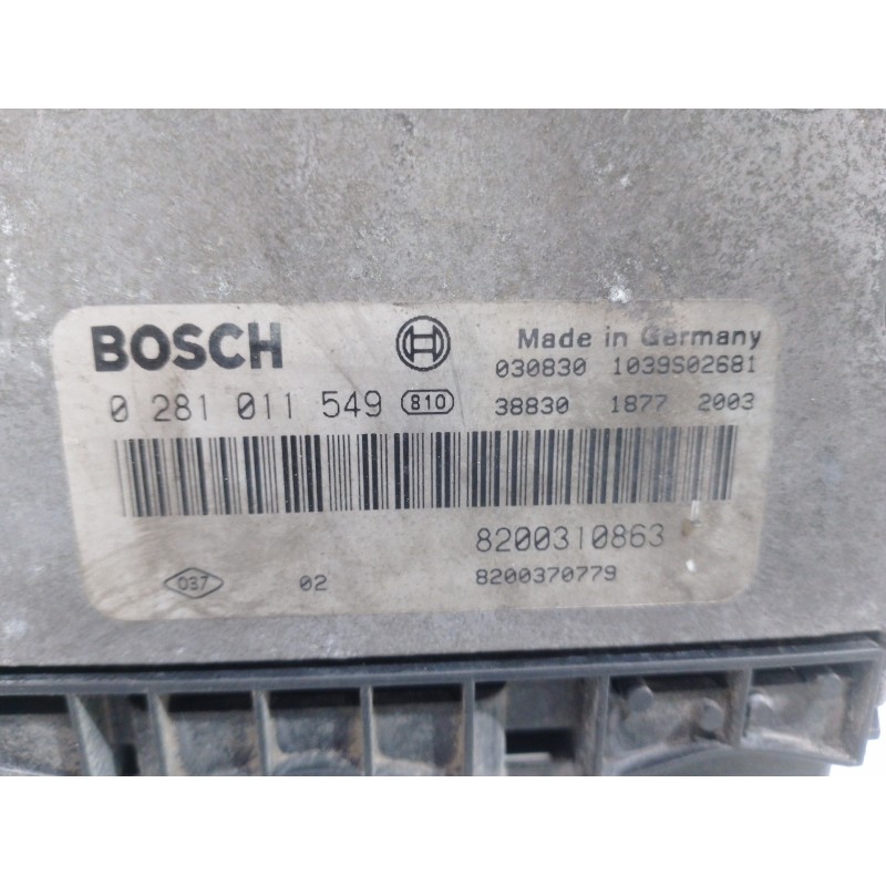 CENTRALITA MOTOR UCE 0281011549 8200310863  - imagen 2