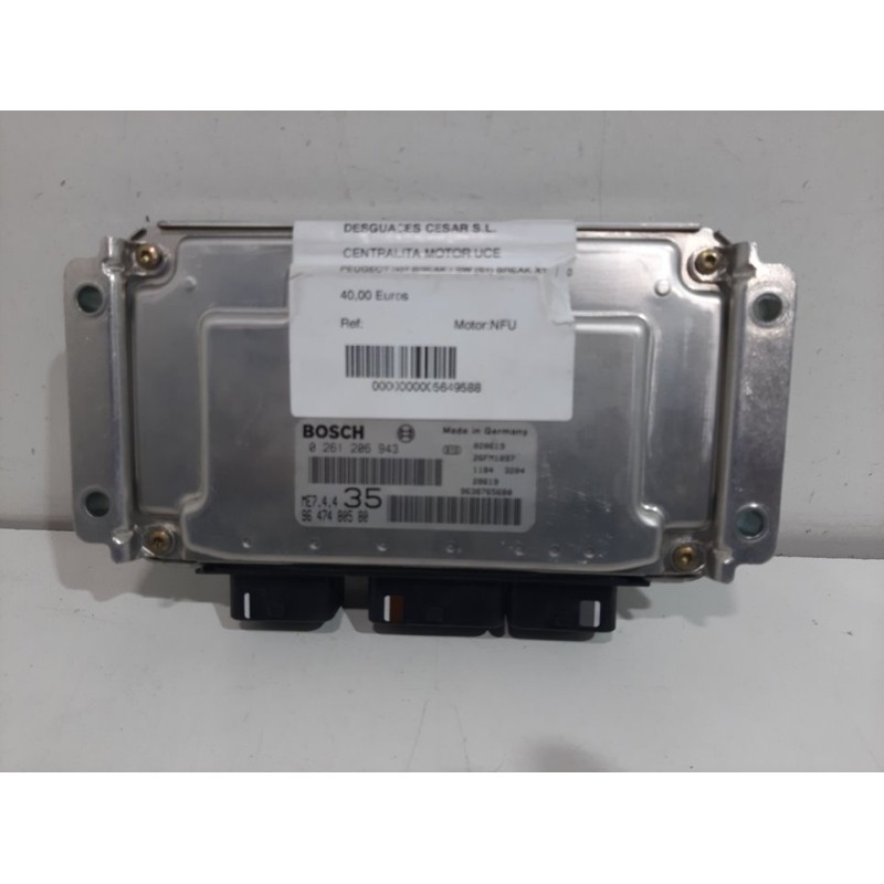 CENTRALITA MOTOR UCE 0261206943  - imagen 3