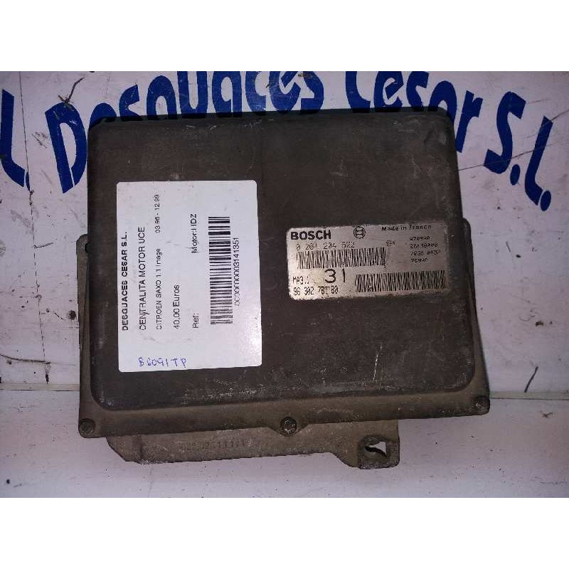 CENTRALITA MOTOR UCE 0261204622 9630278180  - imagen 1