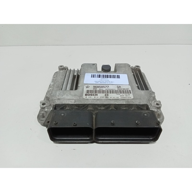 CENTRALITA MOTOR ECU 0281014296  - imagen 1