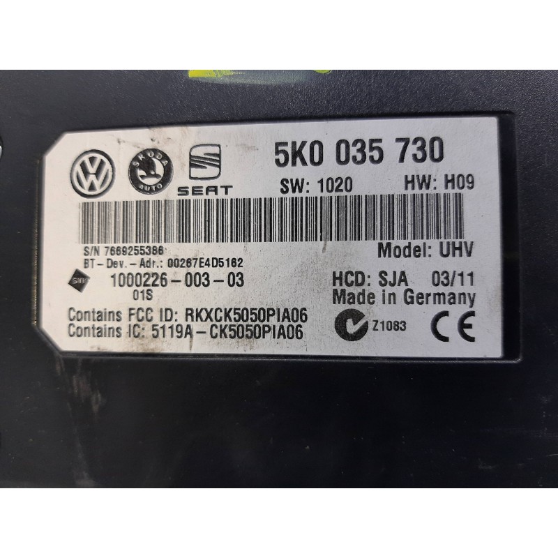 MODULO ELECTRONICO 5K0035730  - imagen 2