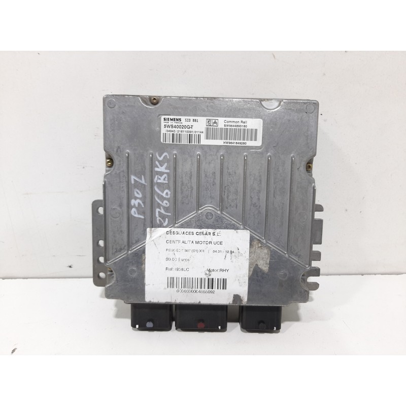 CENTRALITA MOTOR UCE 9644895180 5ES40020GT  - imagen 1