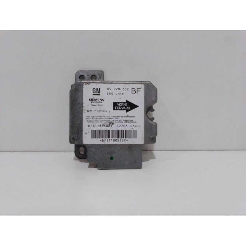 CENTRALITA AIRBAG 330518650 09229302 09229302BF - imagen 1