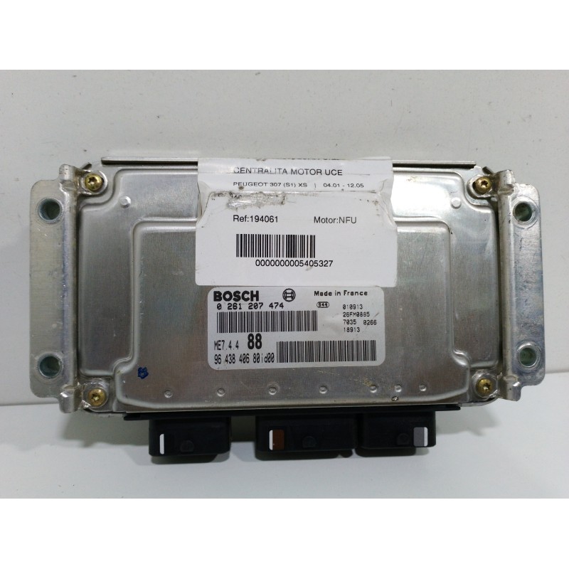 CENTRALITA MOTOR UCE 9643840680 0261207474  - imagen 1