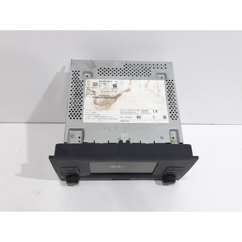 SISTEMA AUDIO / RADIO CD 5F0035885D 5F0035885  - imagen 2