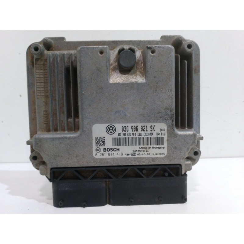 CENTRALITA MOTOR UCE 03G906021SK 0281014419  - imagen 1
