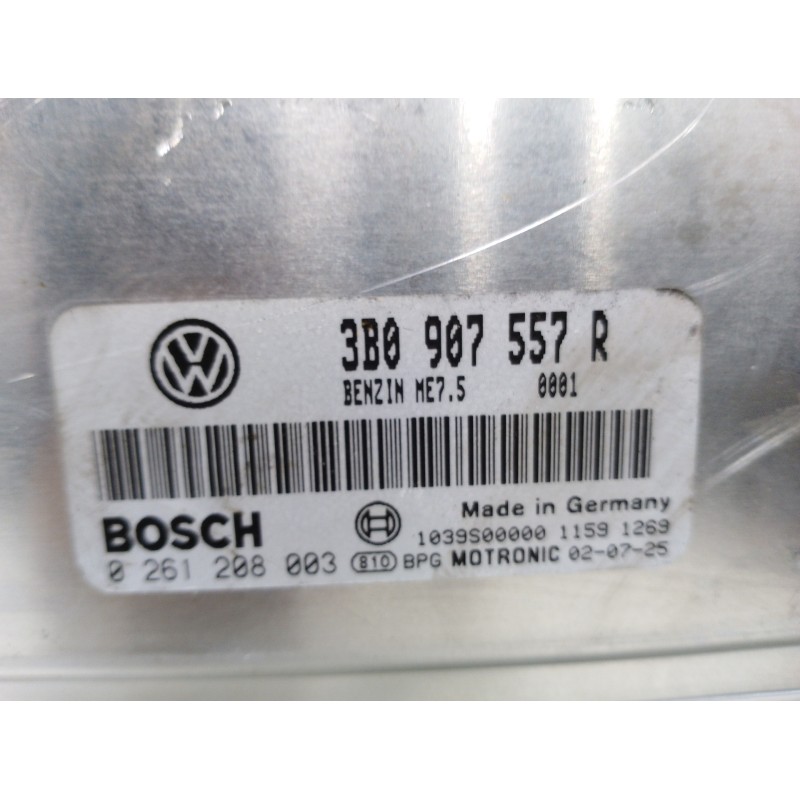 CENTRALITA MOTOR UCE 3B0907557R 0261208003  - imagen 2
