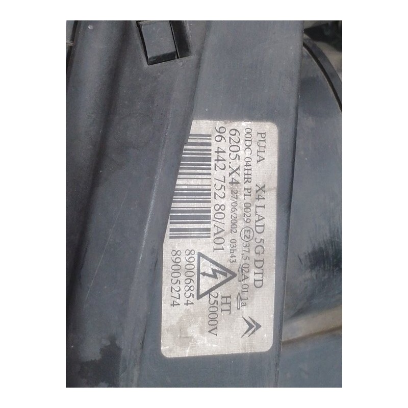 FARO DERECHO 9644275280 XENON  - imagen 2